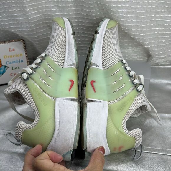 (E4) NIKE AIR PRESTO QS DEEP CUMULUS WHITE ORIENTAL POPPY SKYLIGHT MINT, L/12US. main image 12